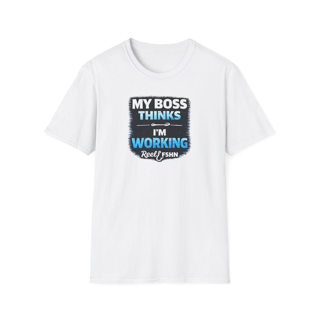 My Boss Thinks I'm Working T-Shirt