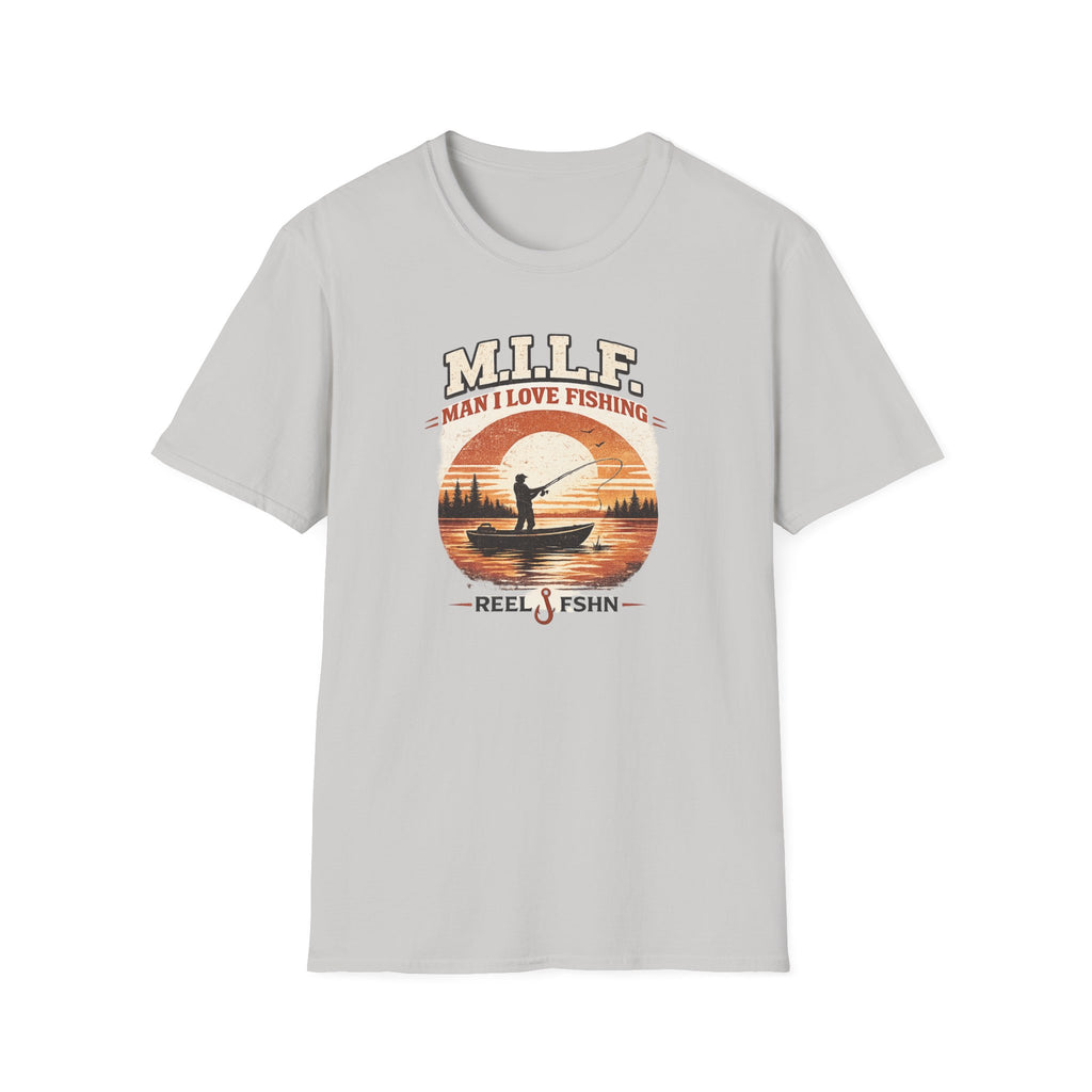 M. I. L. F. Man I Love Fishing T-Shirt