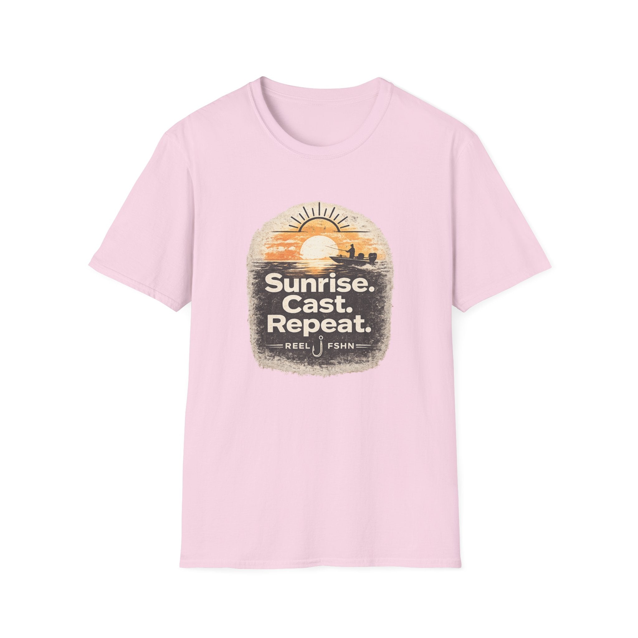 Sunrise. Cast. Repeat. T-Shirt