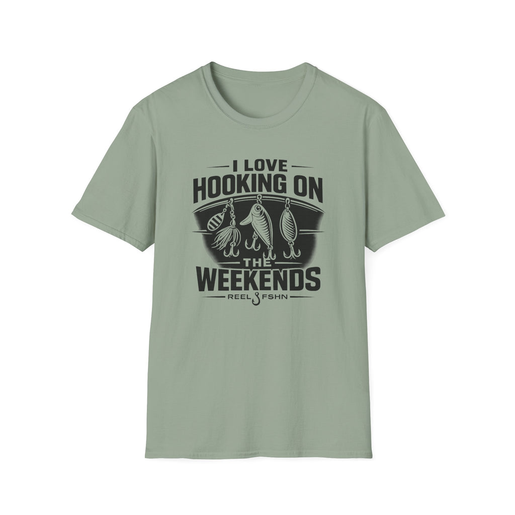 I love Hooking On The Weekends  T-Shirt
