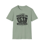 I love Hooking On The Weekends  T-Shirt