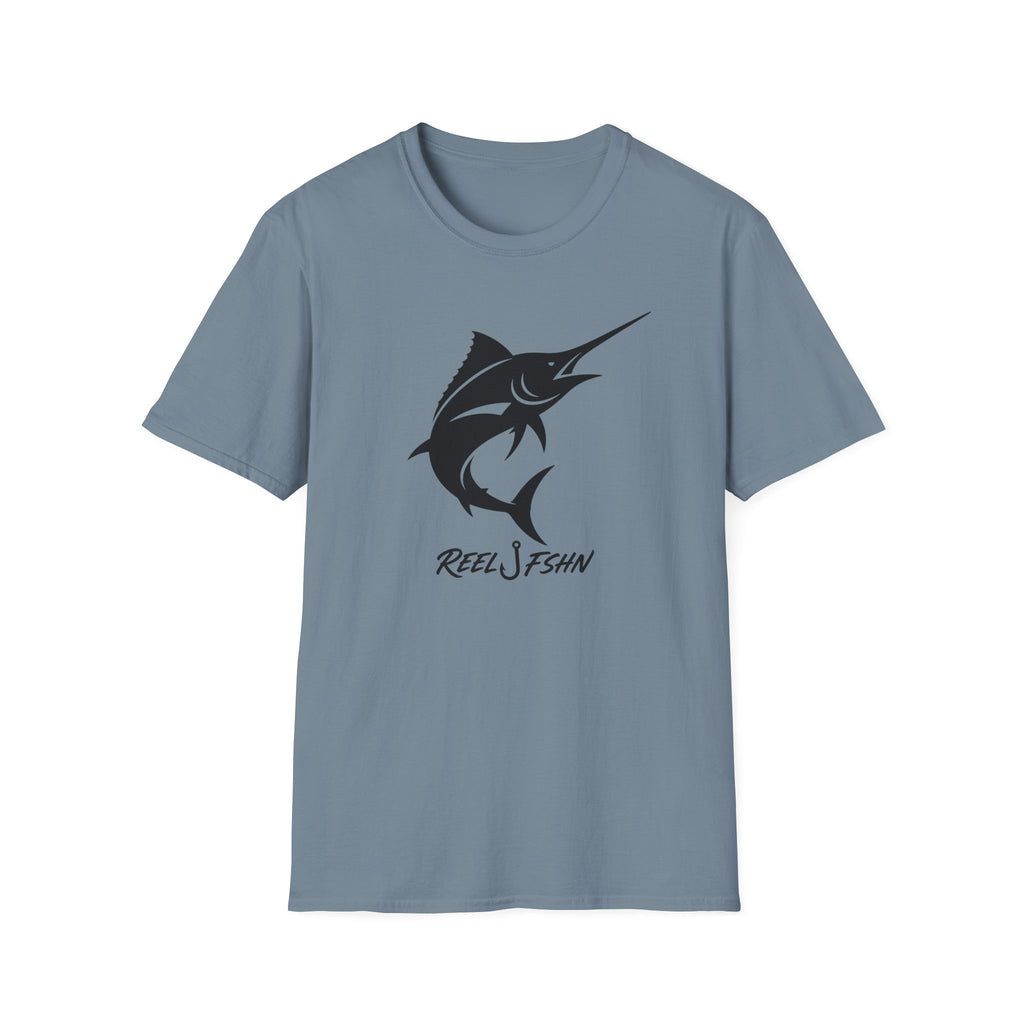 Marlin with REEL FSHN Logo T-Shirt