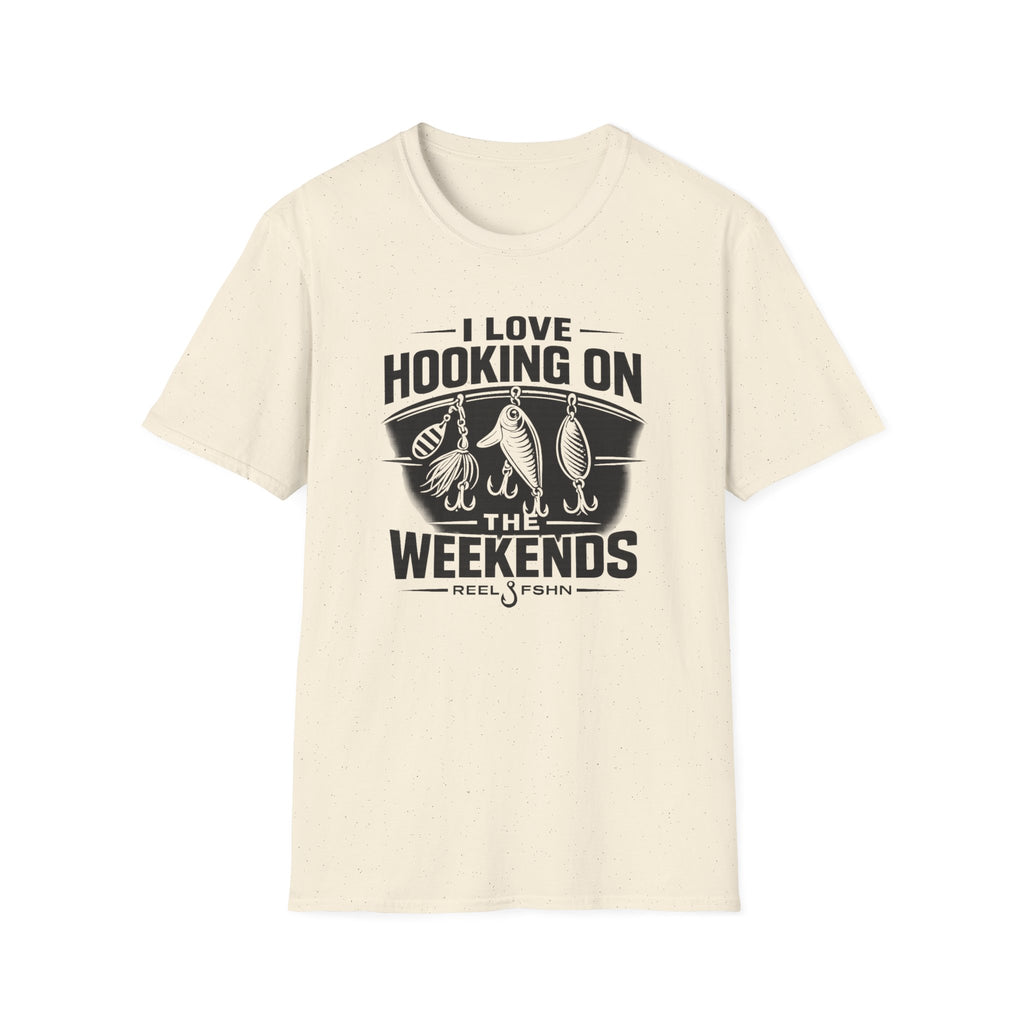 I love Hooking On The Weekends  T-Shirt