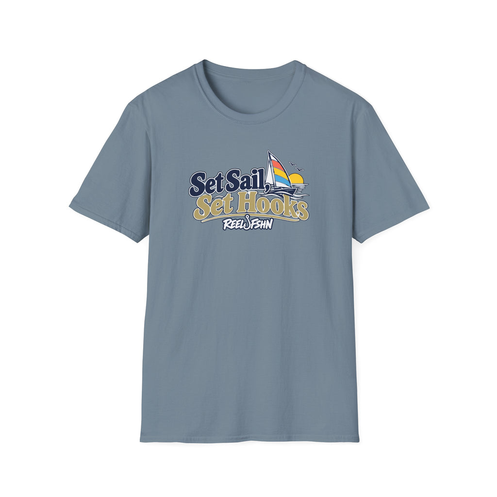 Set Sail, Set Hooks T-Shirt