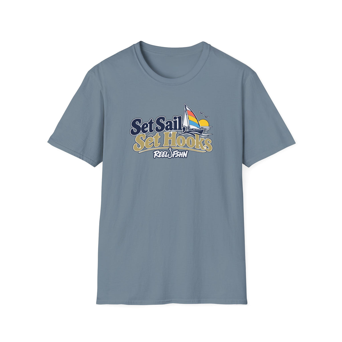 Set Sail, Set Hooks T-Shirt