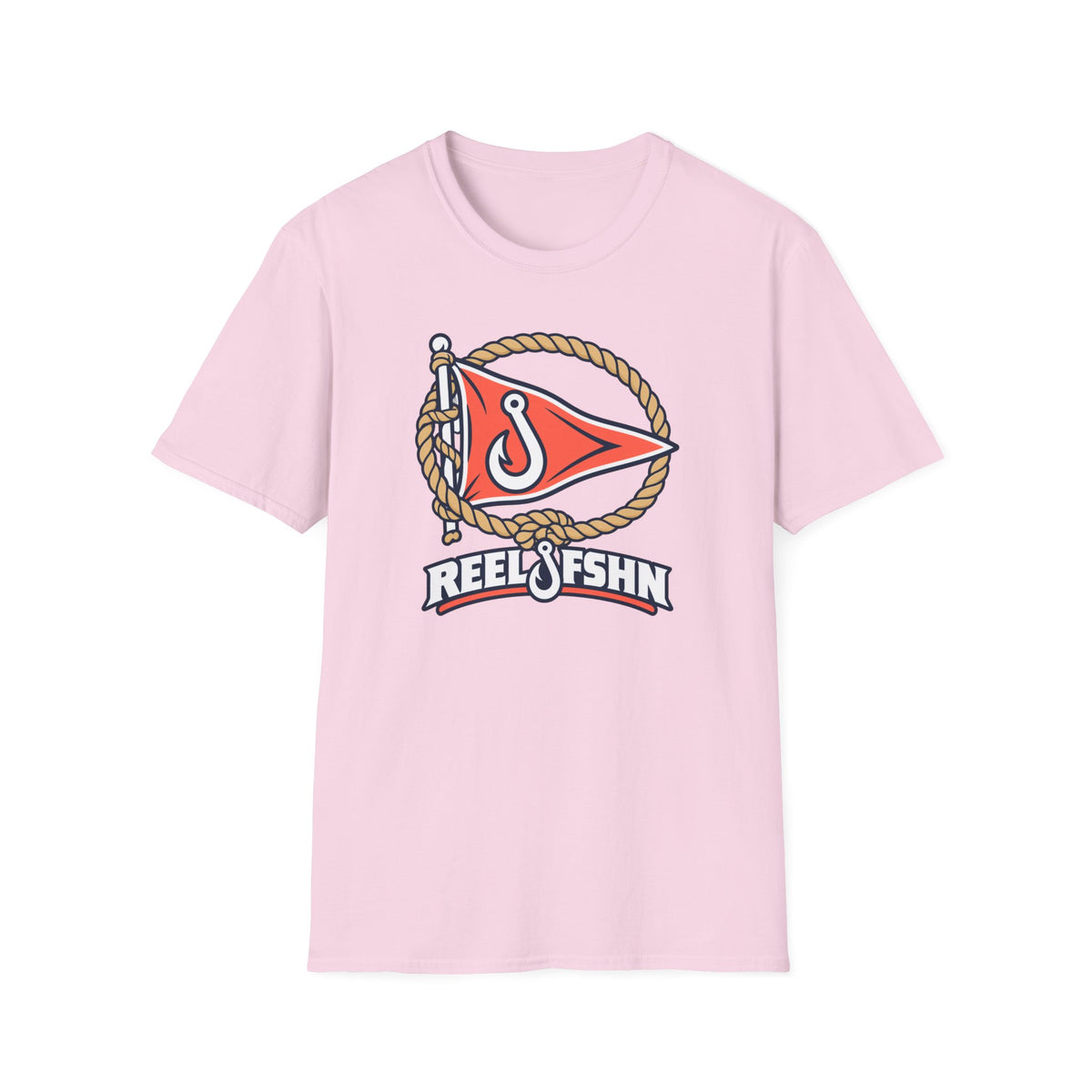 Coral Pennant Flag T-Shirt