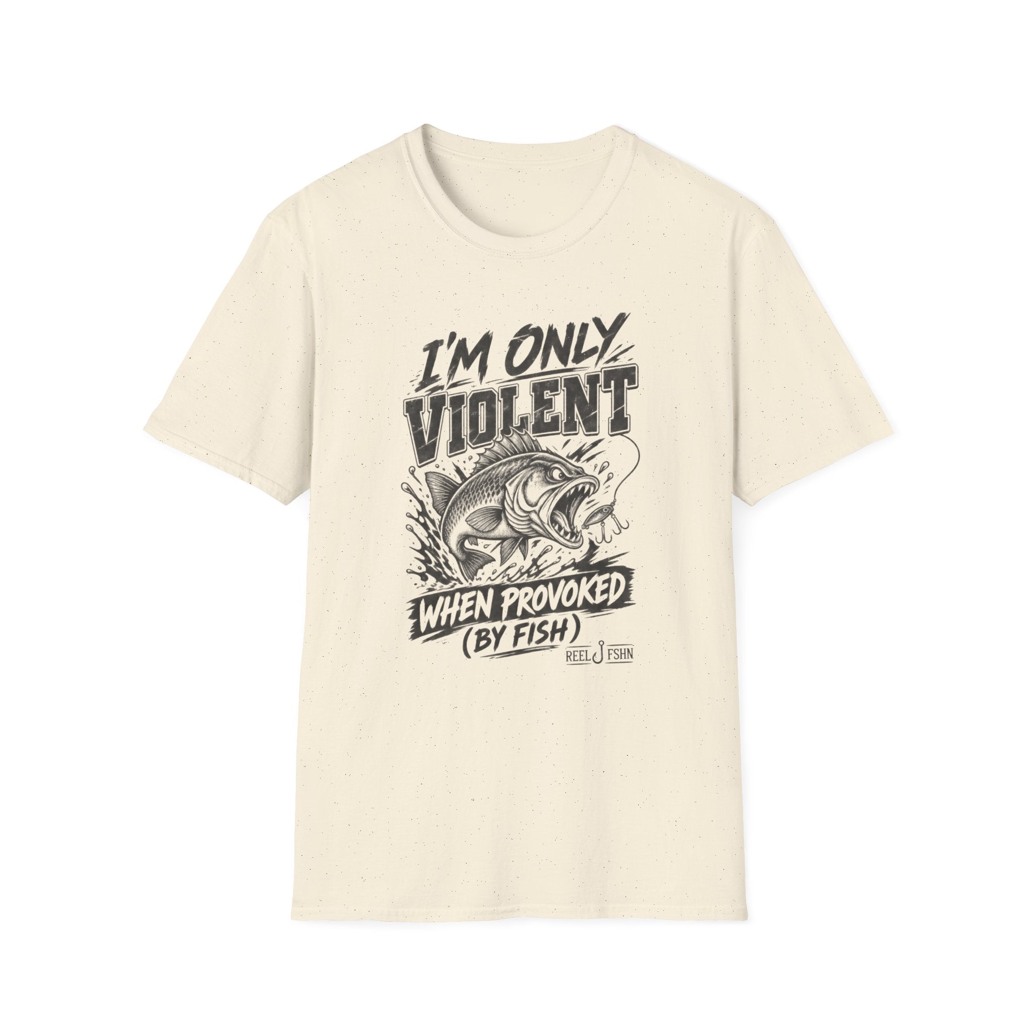 I'm Only Violent When Provoked By Fish T-Shirt