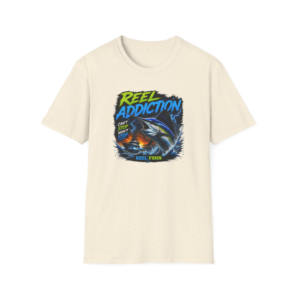 REEL Addiction Can't Stop Won't Stop T-Shirt