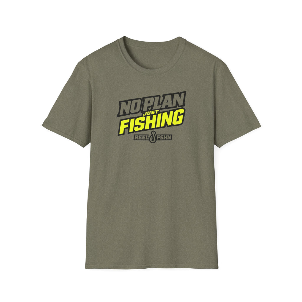 No Plan Just Fishing T-Shirt