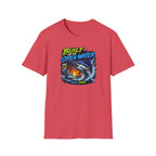 Built For The Open Water Fish Hard Live Free T-Shirt