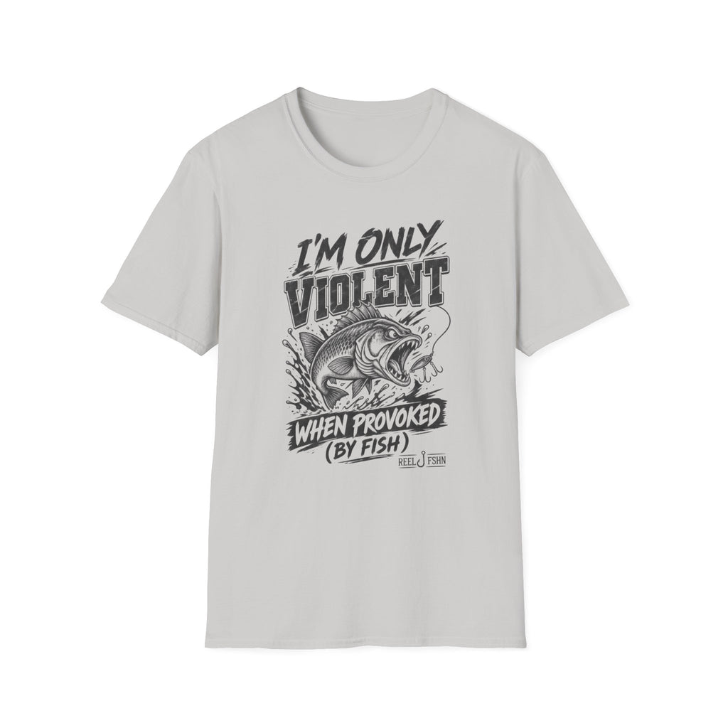 I'm Only Violent When Provoked By Fish T-Shirt