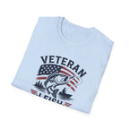 Veteran I Fish I Serve I Sacrifice I Am Proud T-Shirt