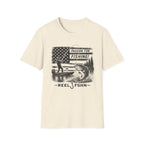 Passion For Fishing Black Print T-Shirt