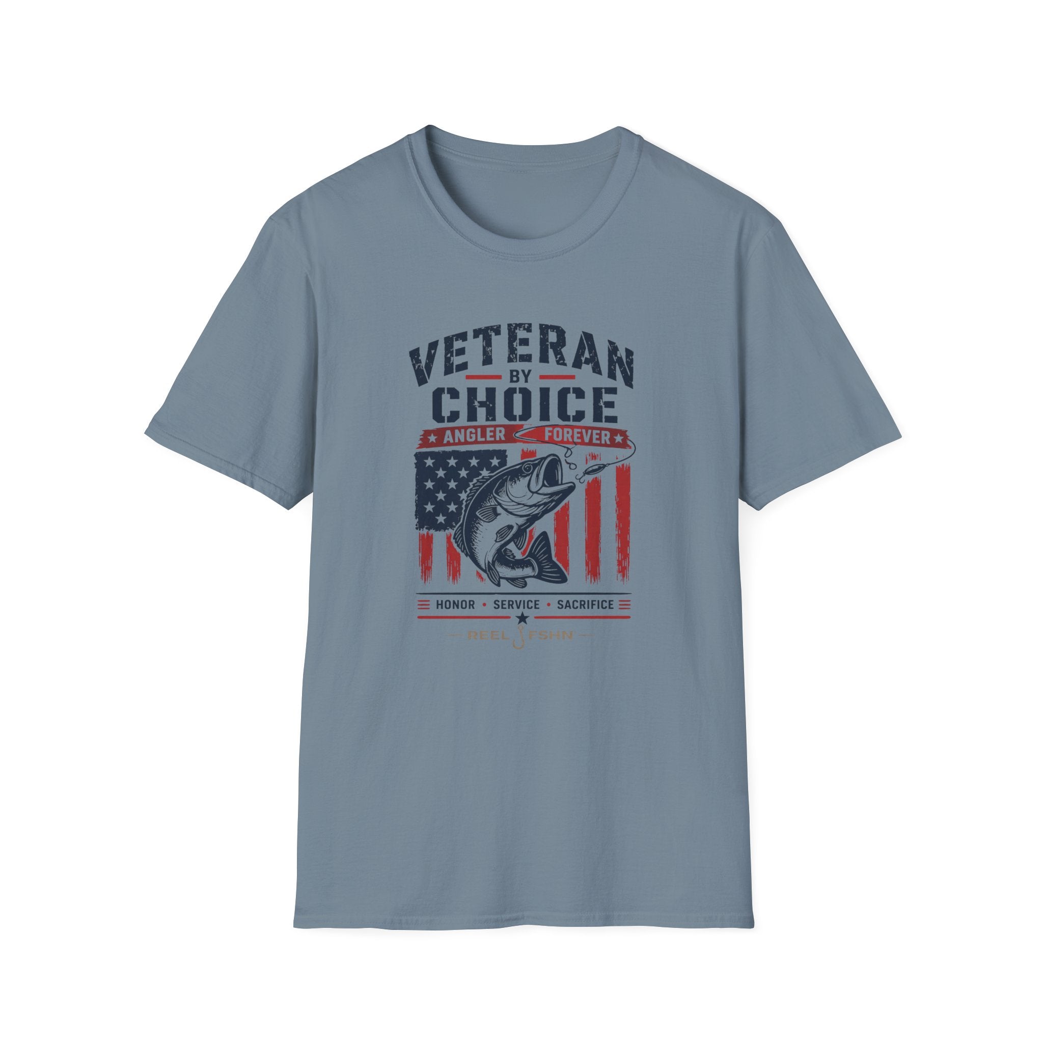 Veteran By Choice Angler Forever T-Shirt