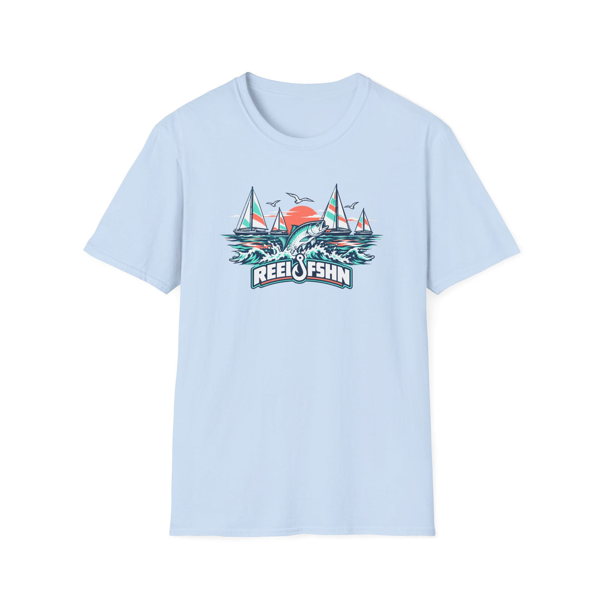 Sailboats with Logo T-Shirt