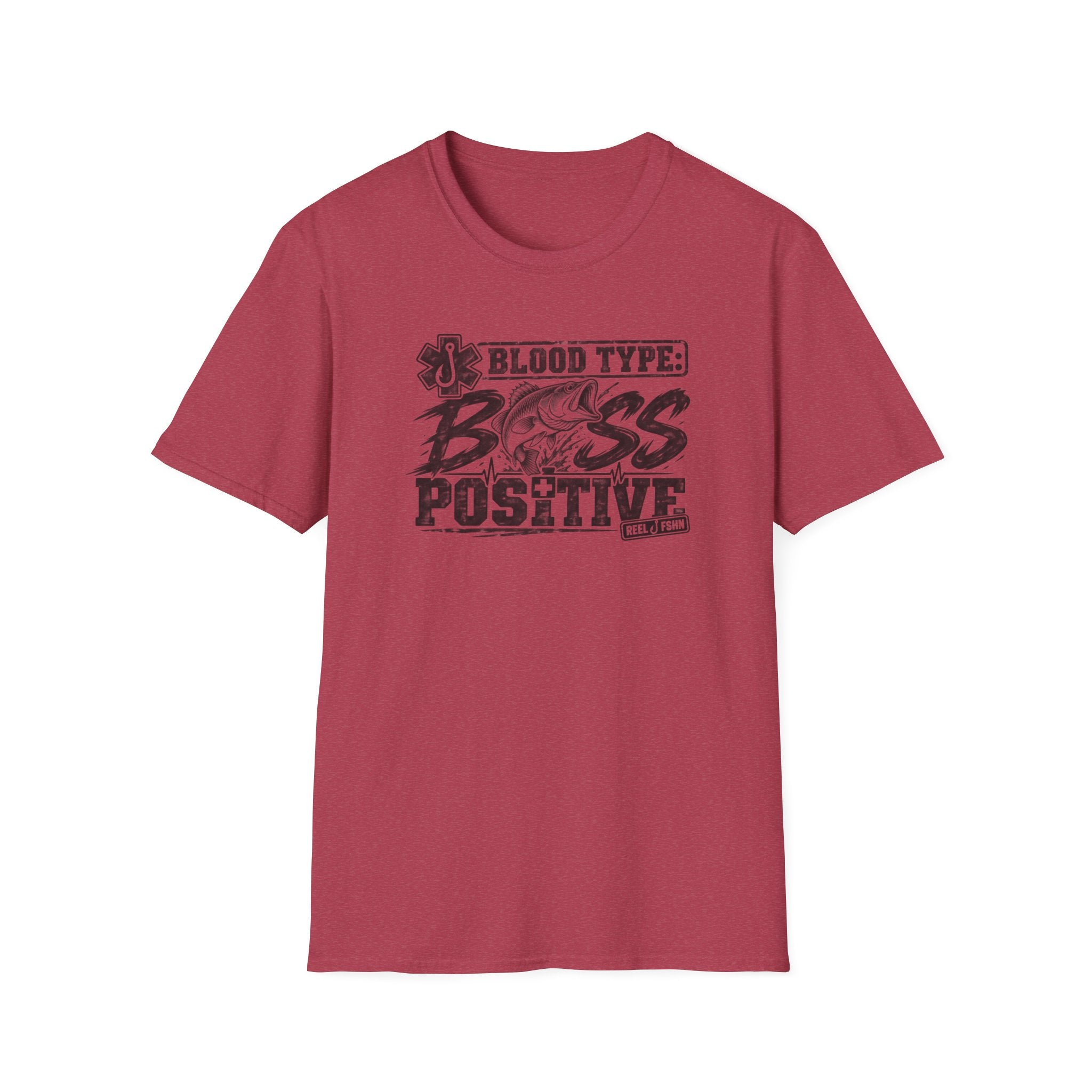 Blood Type Bass Positive T-Shirt
