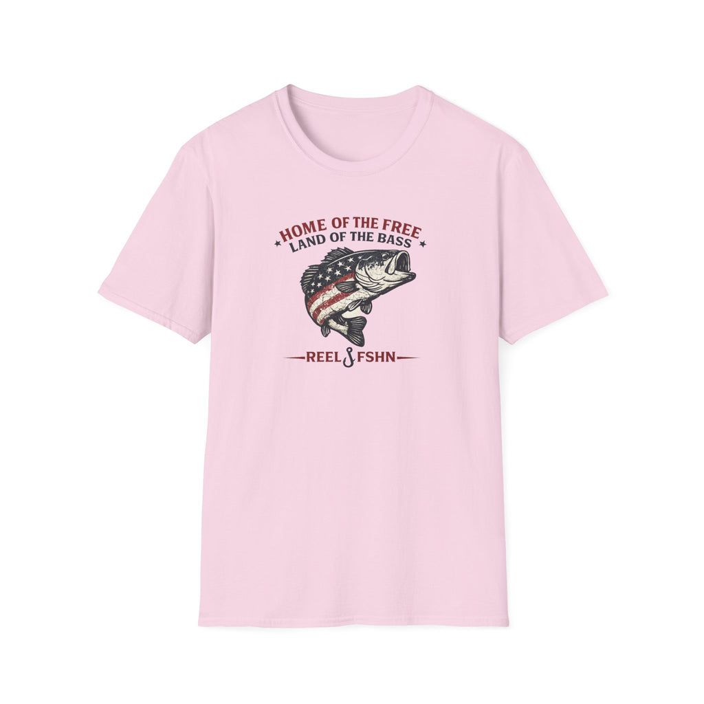 Home Of The Free Land Of The Bass T-Shirt