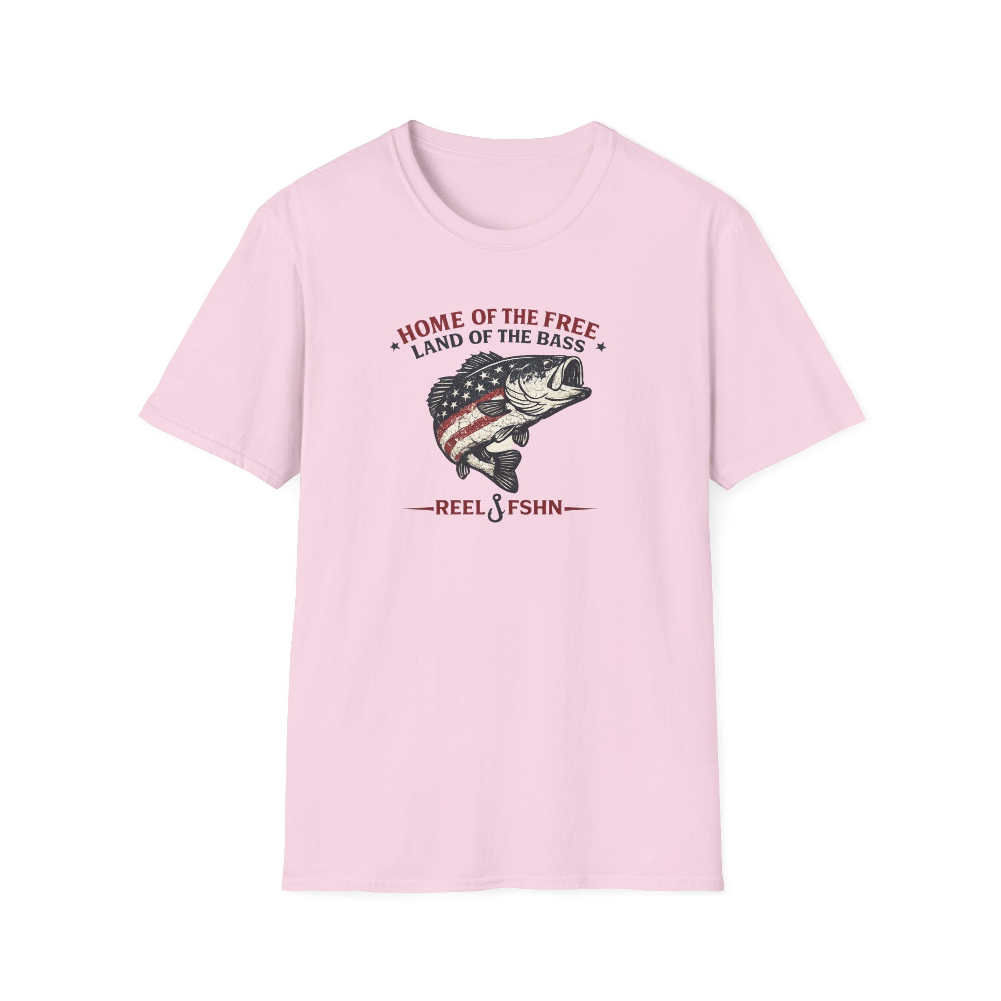 Home Of The Free Land Of The Bass T-Shirt
