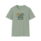 Born To Fish Funky Print T-Shirt