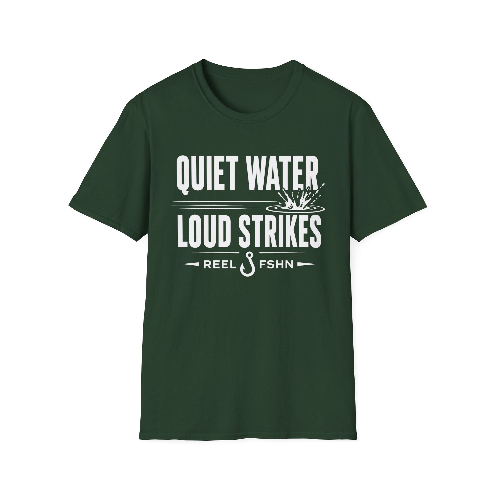 Quiet Water Loud Strikes  T-Shirt