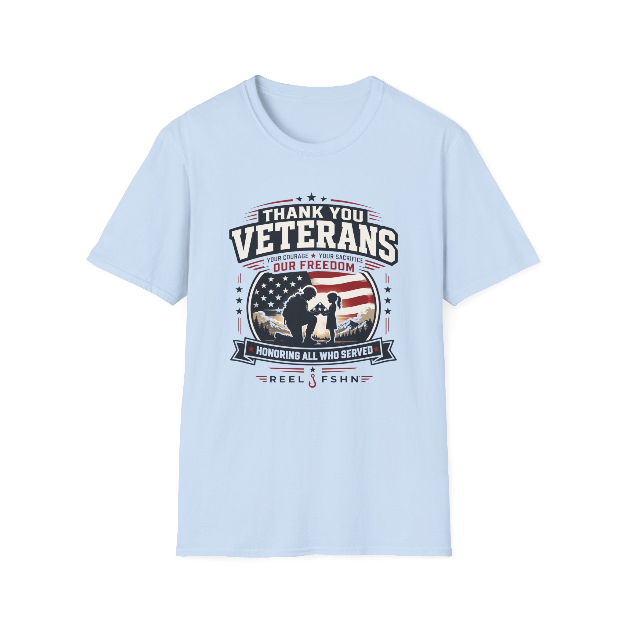 Thank You Veterans Honoring All Who Served T-Shirt