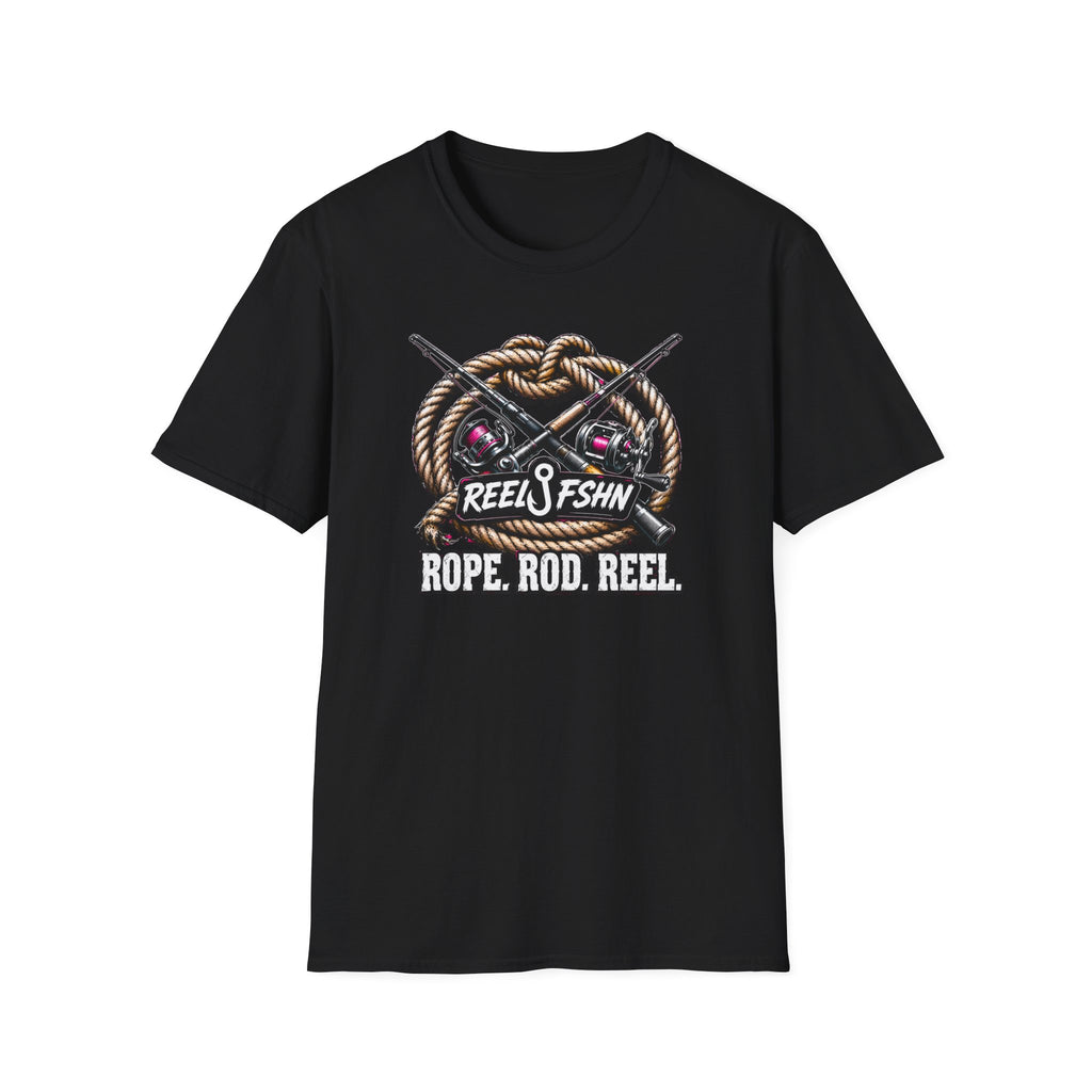 Rope. Rod. Reel. T-Shirt