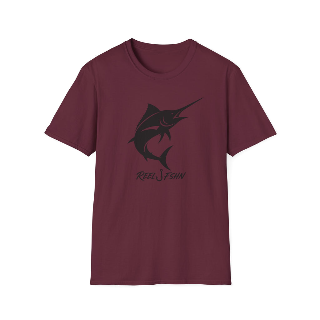 Marlin with REEL FSHN Logo T-Shirt