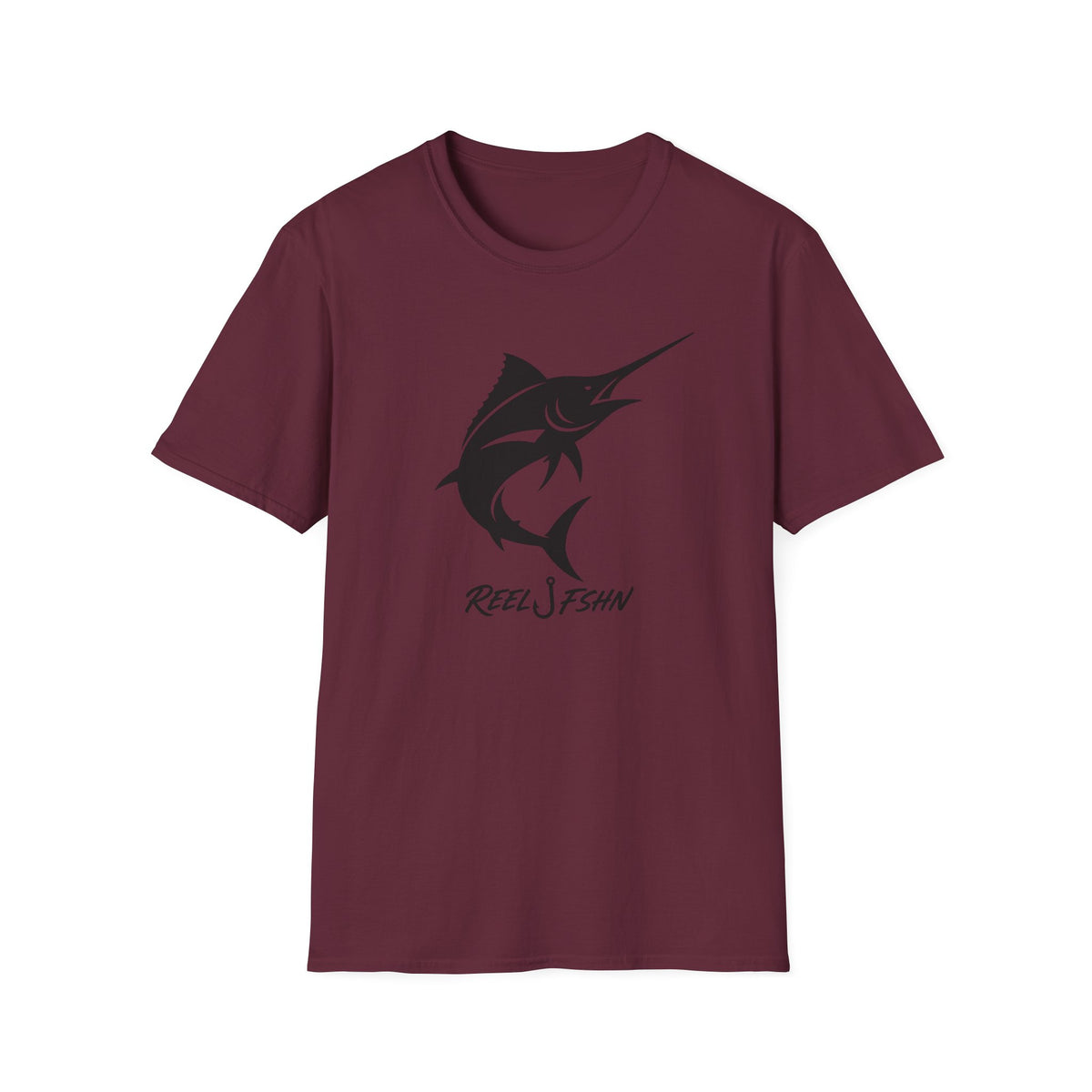 Marlin with REEL FSHN Logo T-Shirt