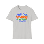 Reel Cool Fishing Is My Therapy  T-Shirt