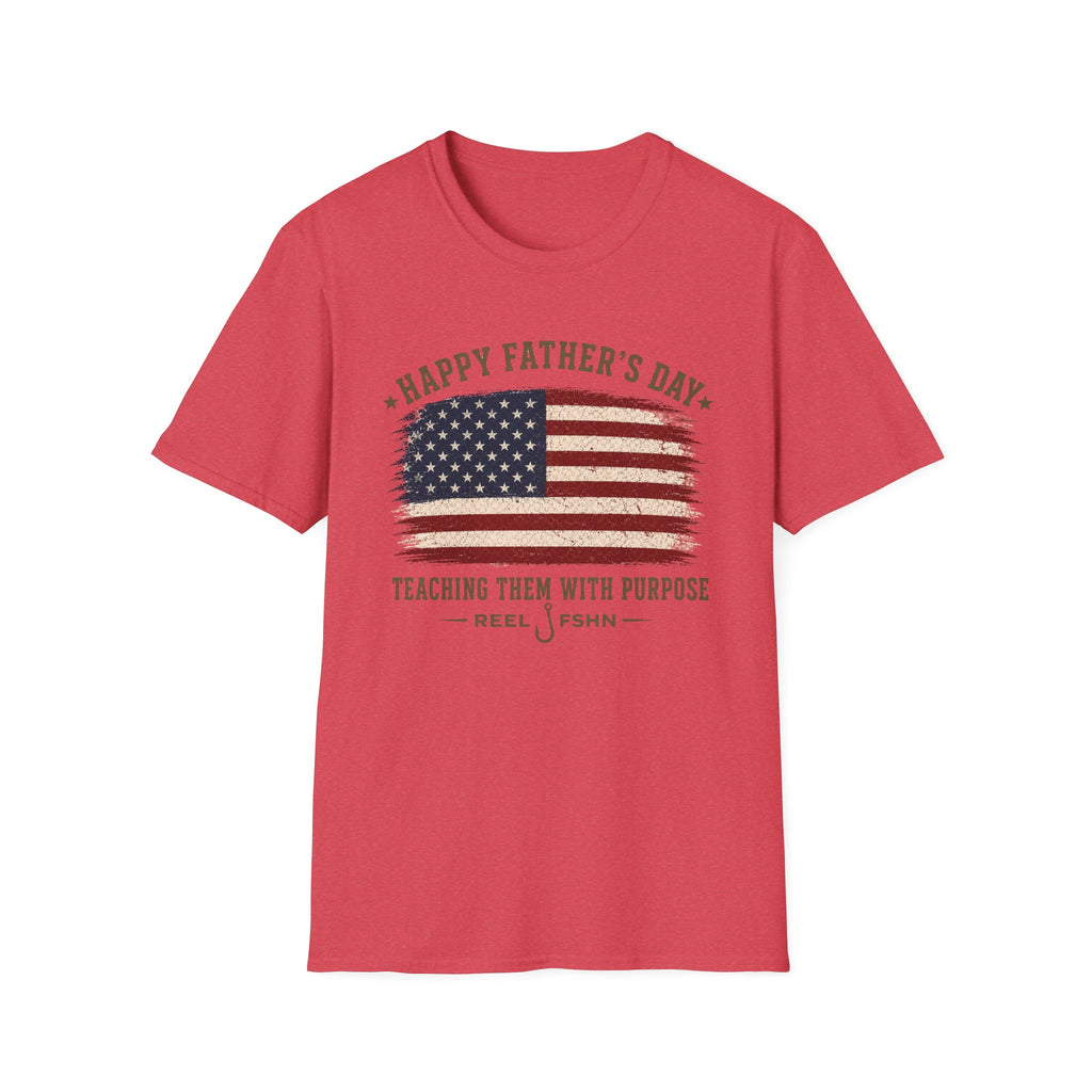 Happy Father's Day Teaching Them With Purpose T-Shirt
