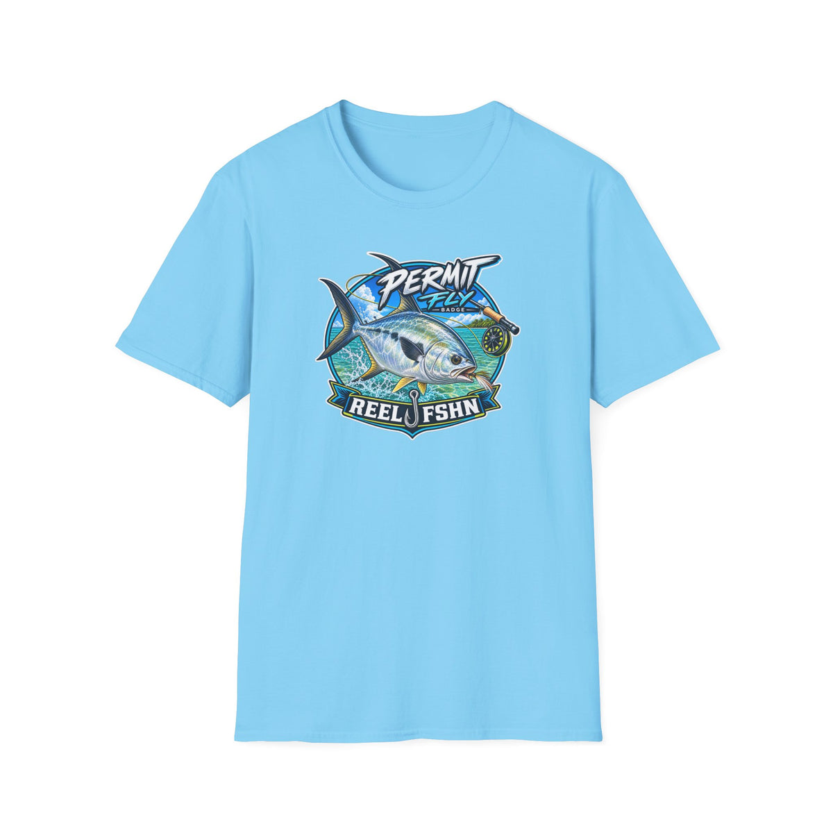 Permit Fly Badge T-Shirt
