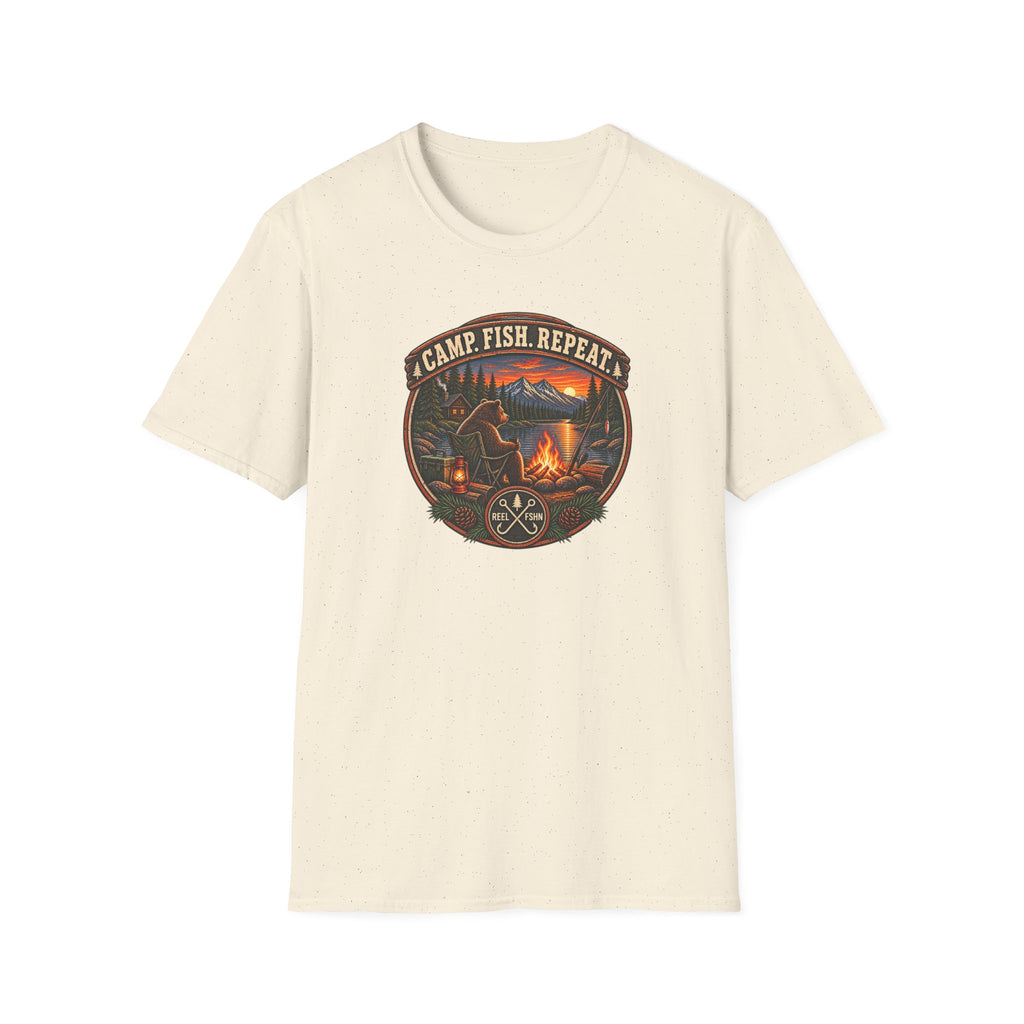 Camp Fish Repeat T-Shirt