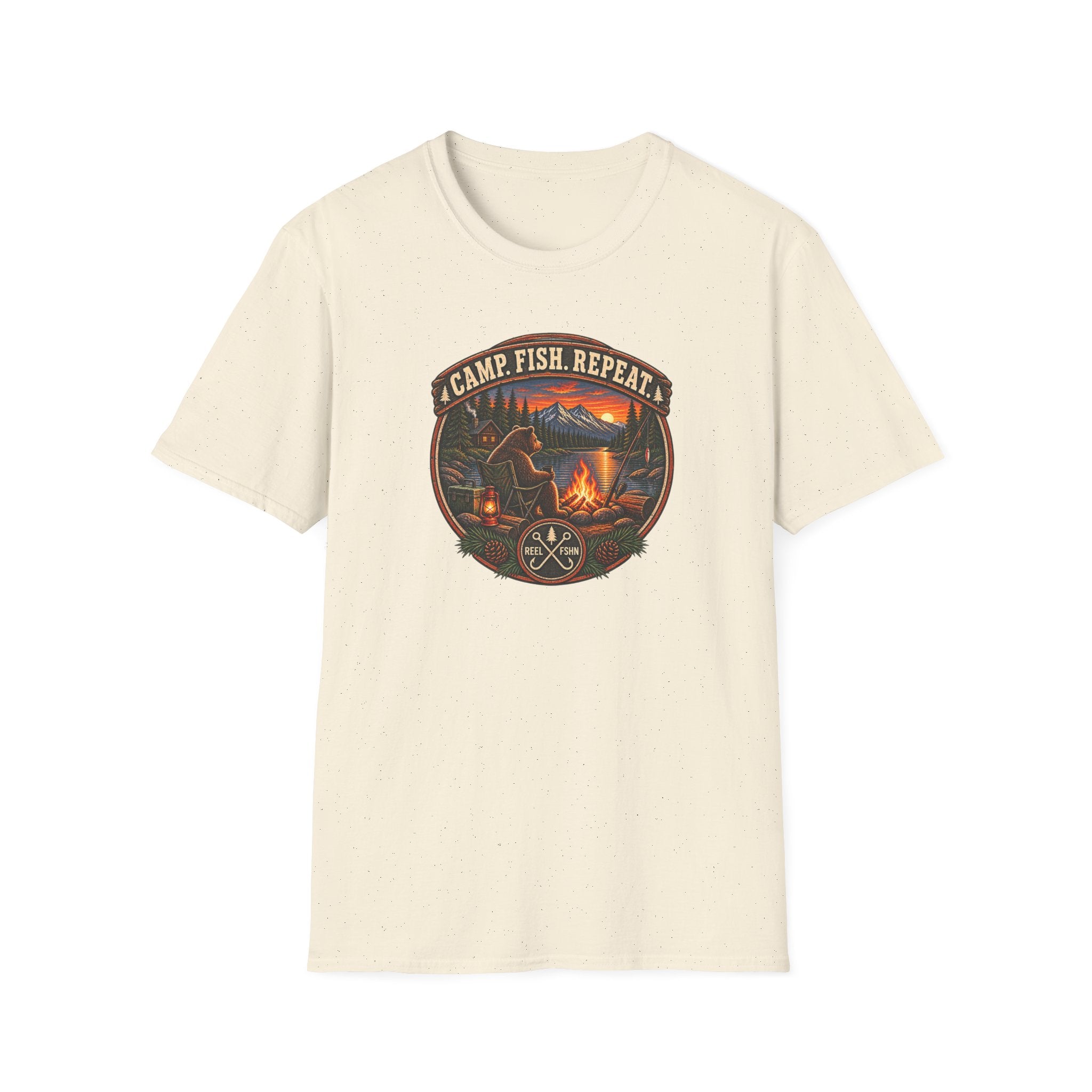 Camp Fish Repeat T-Shirt