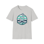 White & Seafoam Hook T-Shirt