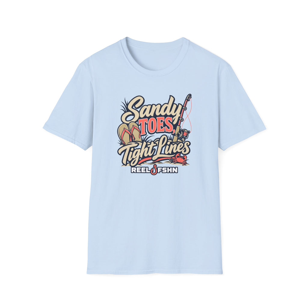 Sandy Toes Tight Lines T-Shirt