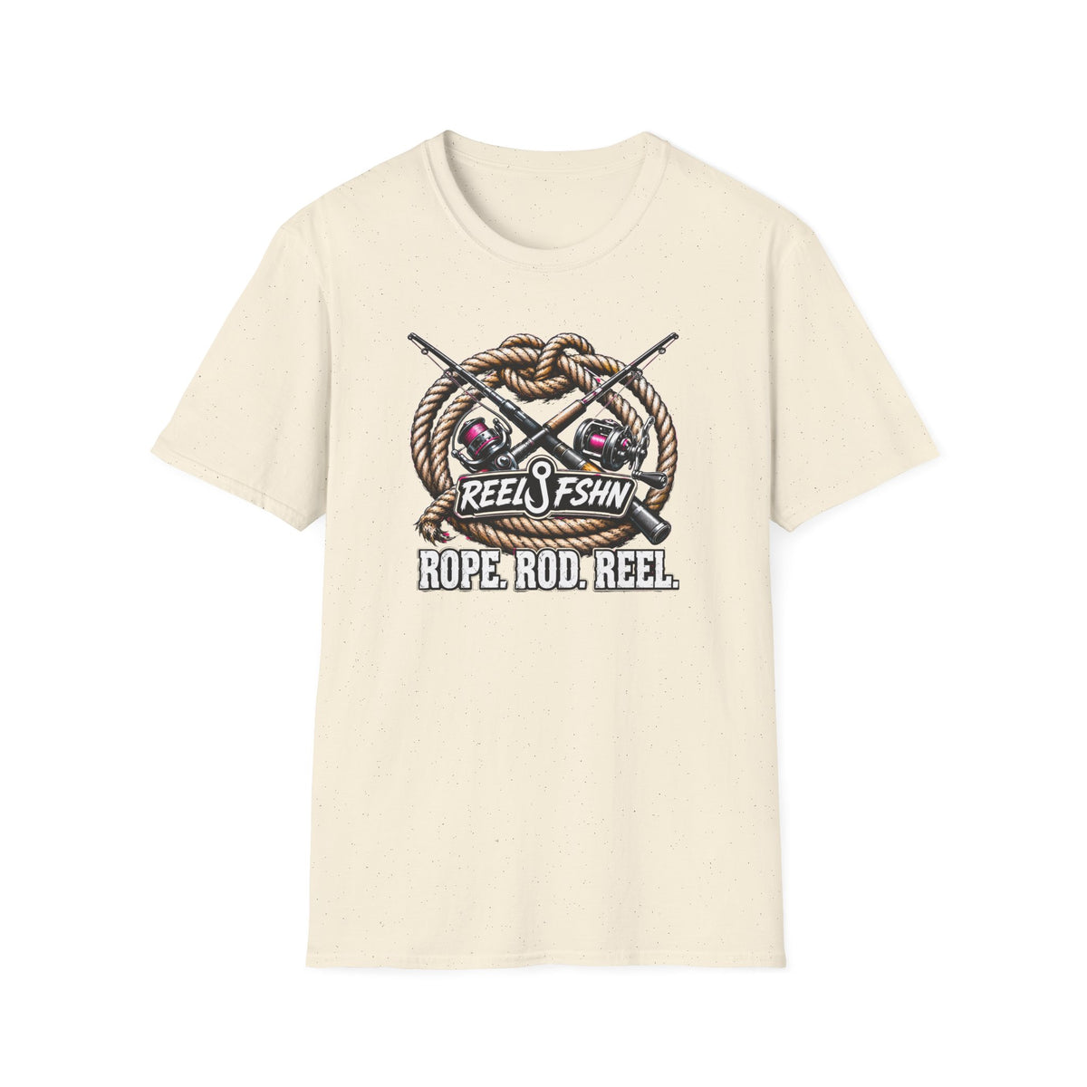 Rope. Rod. Reel. T-Shirt