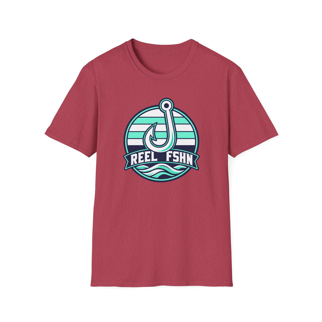 White & Seafoam Hook T-Shirt