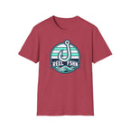 White & Seafoam Hook T-Shirt