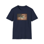 American Flag With Bass T-Shirt