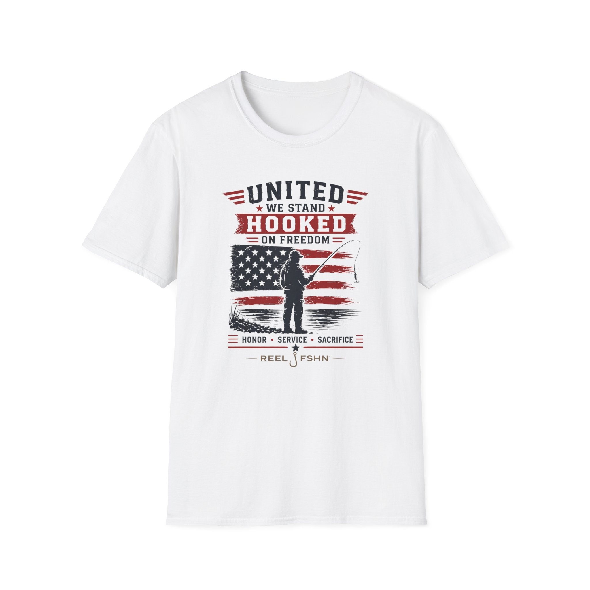 United We Stand Hooked On Freedom T-Shirt
