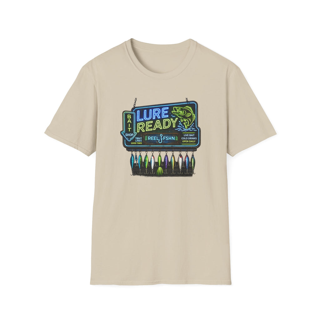 Lure Ready Neon Sign  T-Shirt