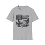 Passion For Fishing Black Print T-Shirt