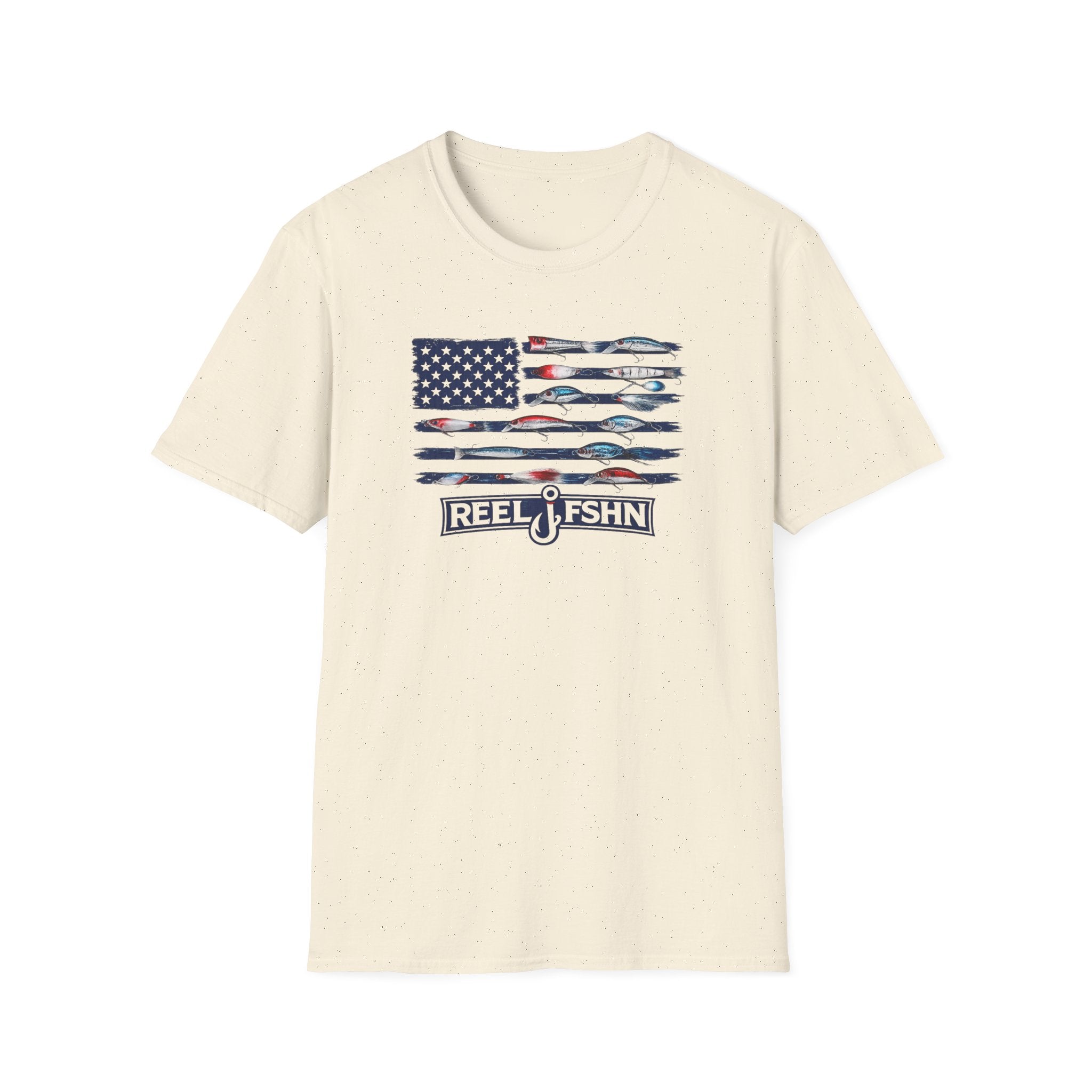 American Flag Lures T-Shirt