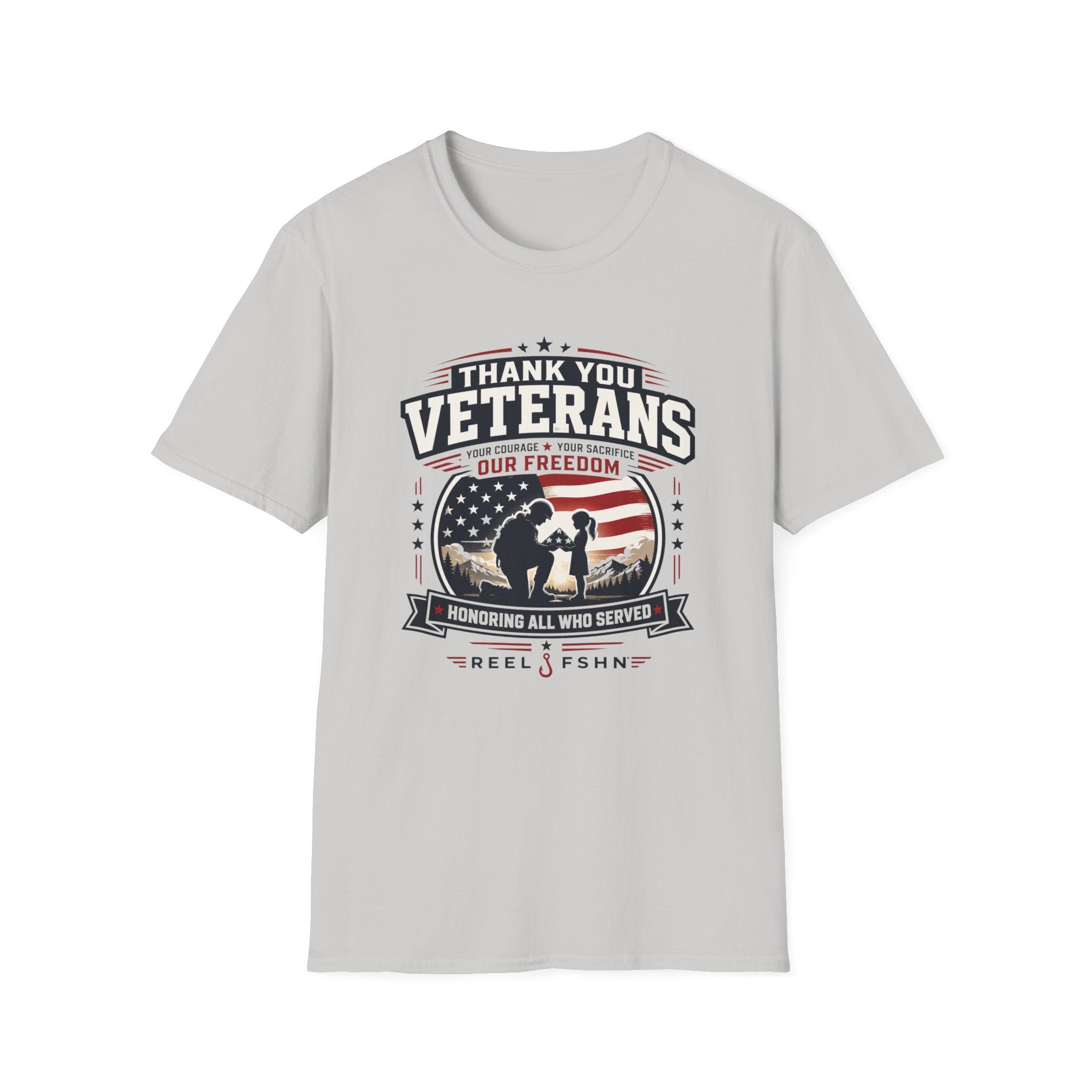 Thank You Veterans Honoring All Who Served T-Shirt