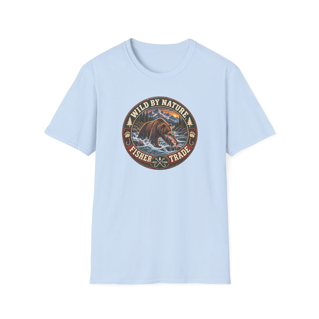 Wild By Nature. Fisher Trade. T-Shirt