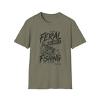 Feral But Make It Fishing T-Shirt