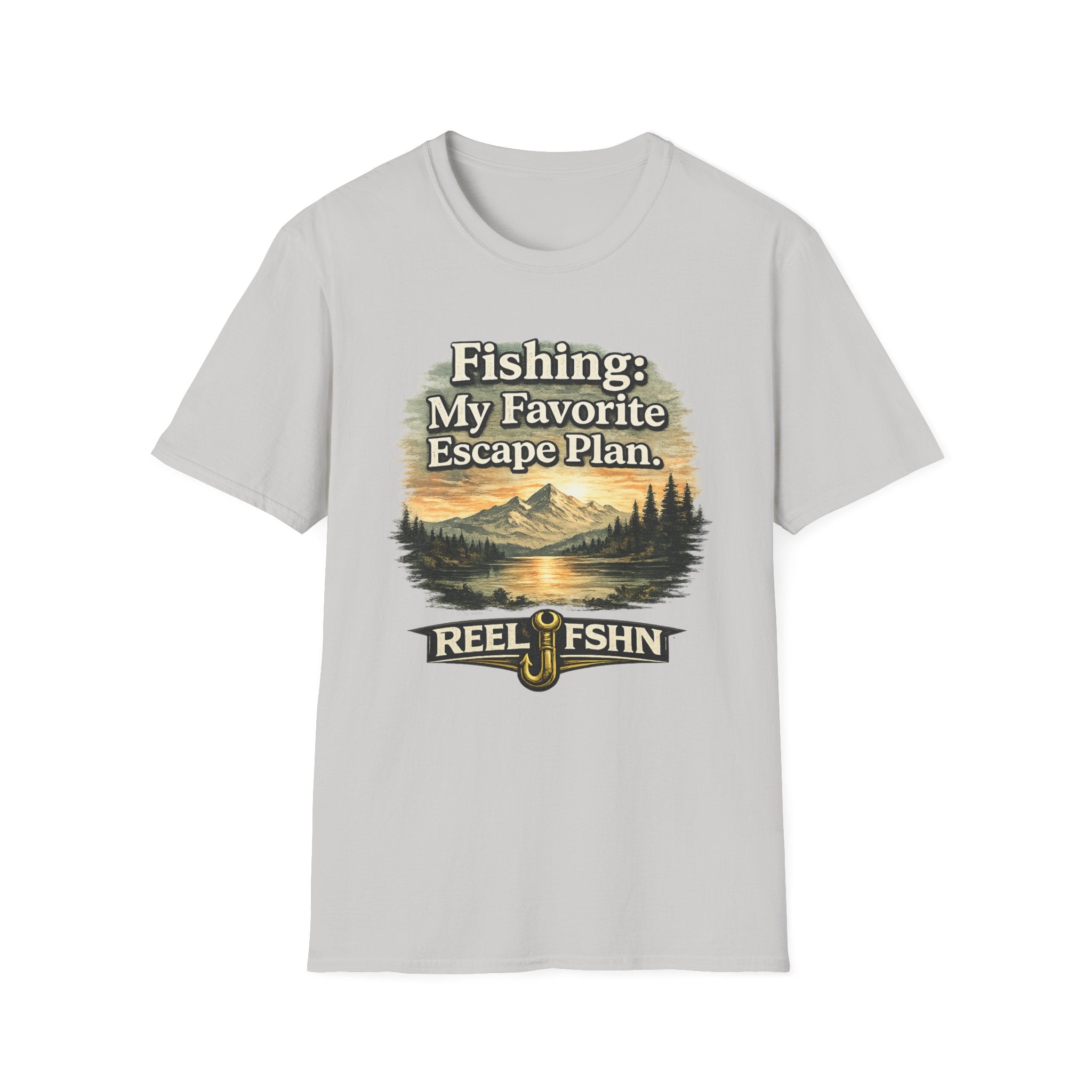 Fishing: My Favorite Escape Plan T-Shirt