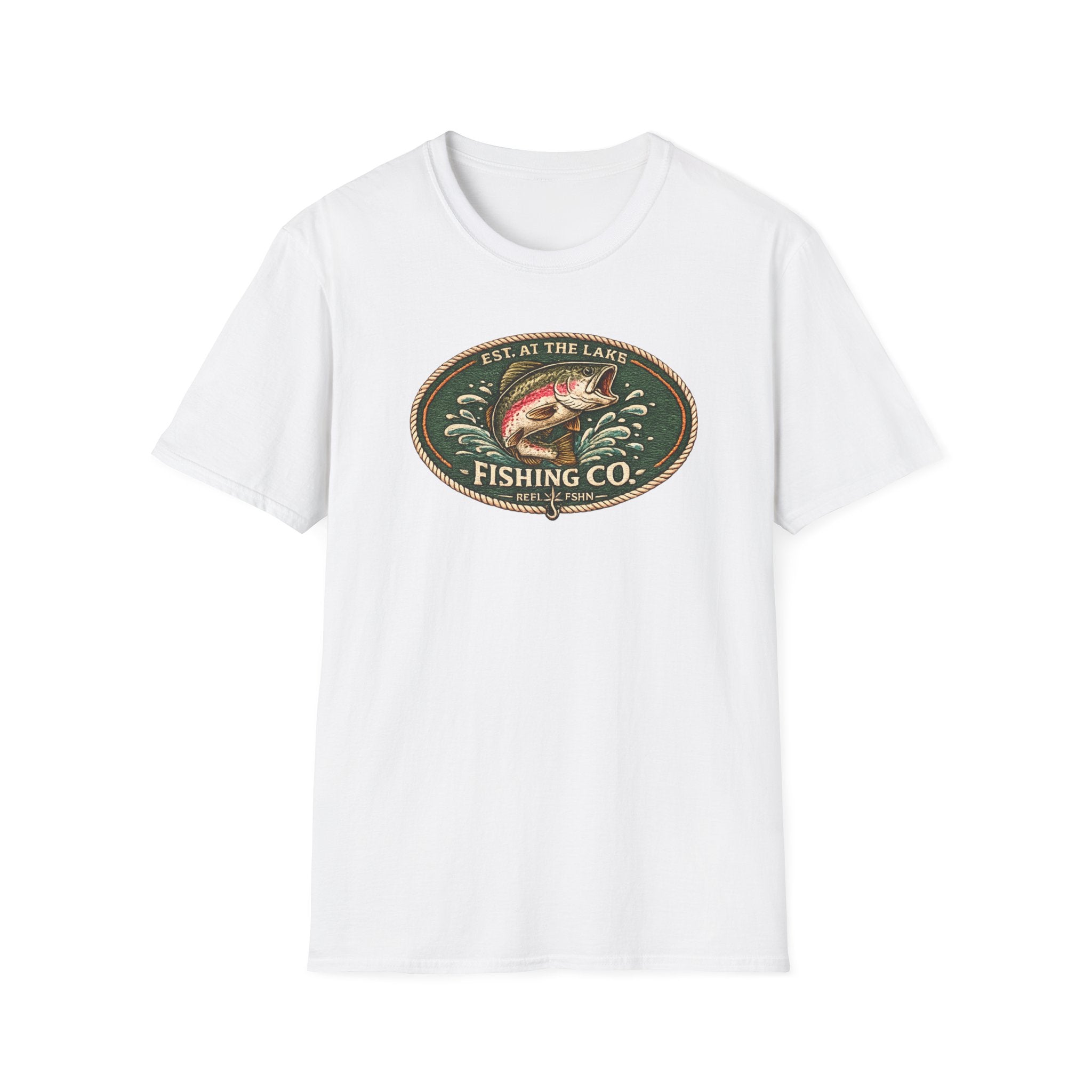 Est. At The Lake Fishing Co. T-Shirt