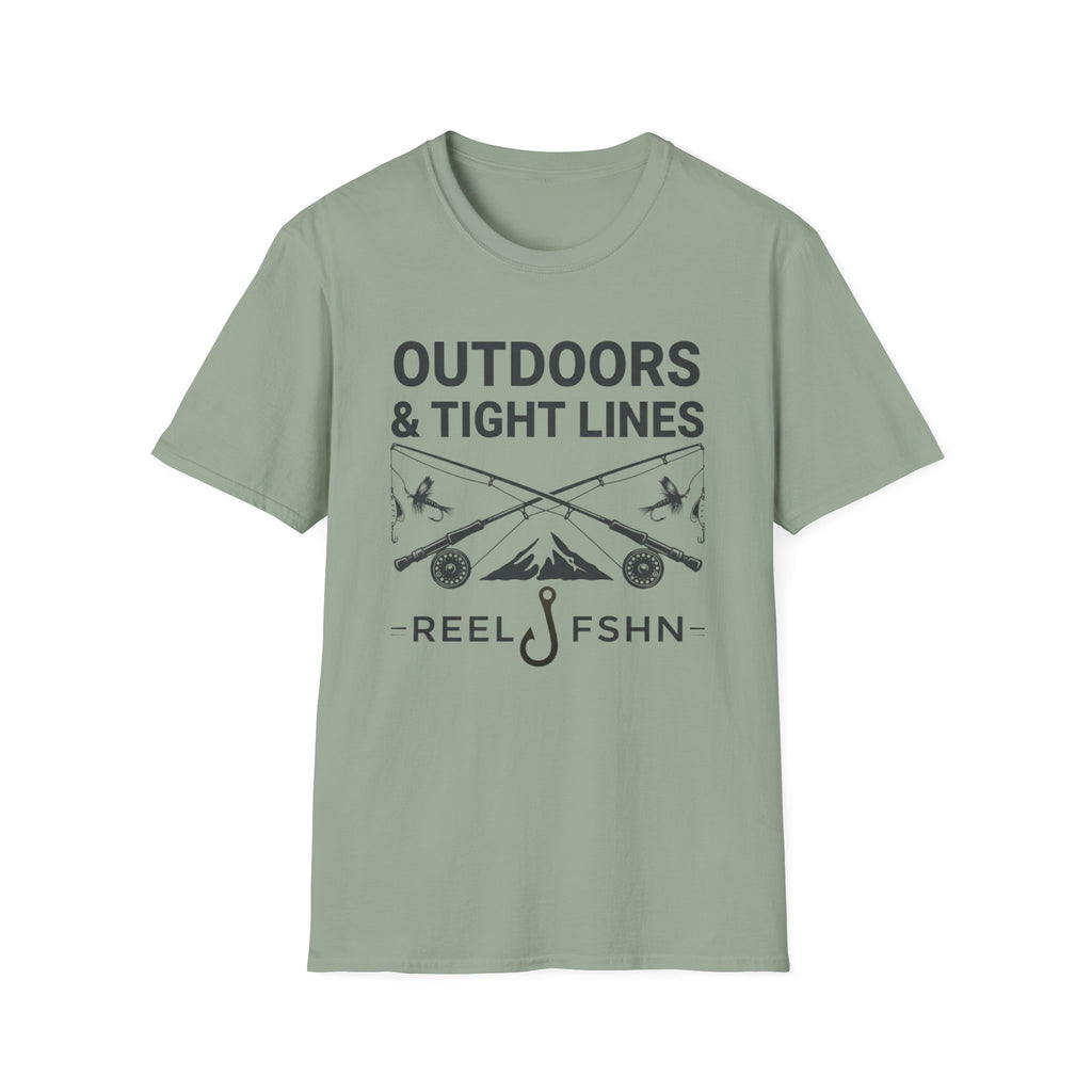 Outdoors and Tight Lines T-Shirt