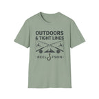 Outdoors and Tight Lines T-Shirt